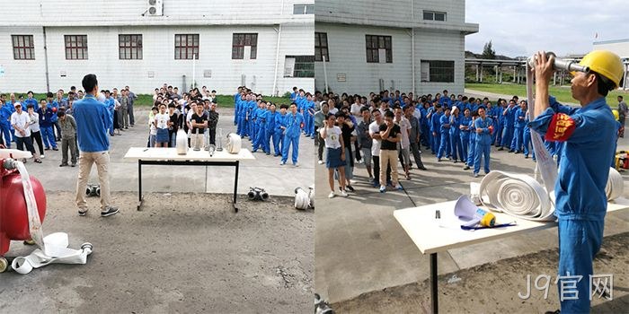 消防水带、水抢使用▣培训